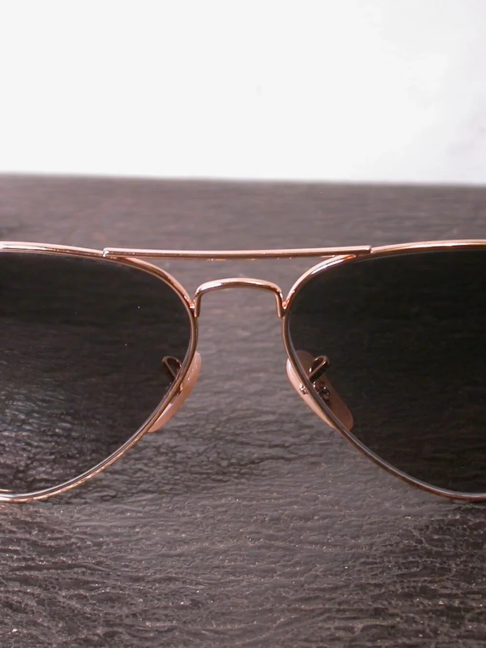 Ray Ban Gold Metal Classic Large Aviator Shades Sunglasses Made in ITALY